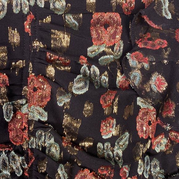 Veronica Beard ‘Parc Ruched Flora Ruffle Skirt Dress’ - Picture 5 of 8